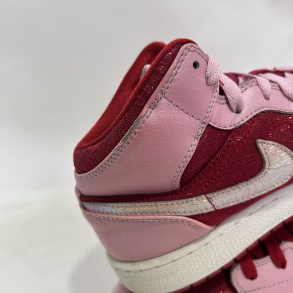 Nike Jordan 1 Mid Retro Premium GS “Valentine's Day” - Picture 9 of 11